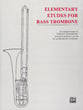 ETUDES FOR BASS TROMBONE ELEMENTARY cover